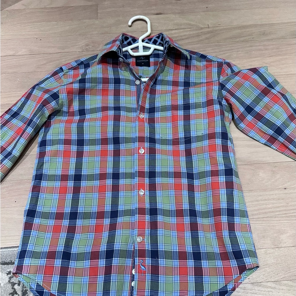 Boy’s Multicolor Plaid Shirt